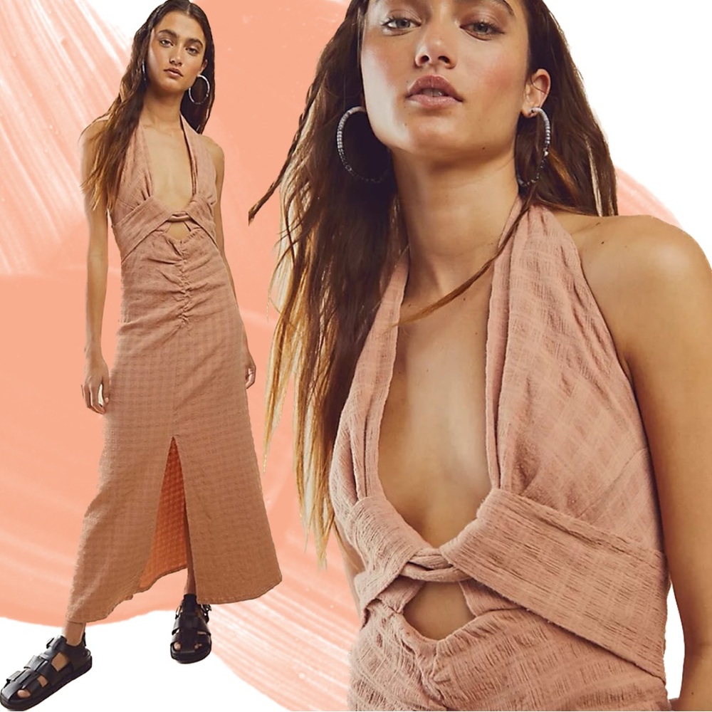 Free People Midi Boho Dress